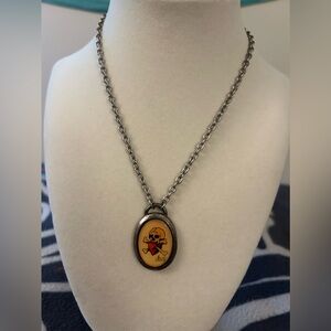 Sailor Jerry Skull Pendant Necklace